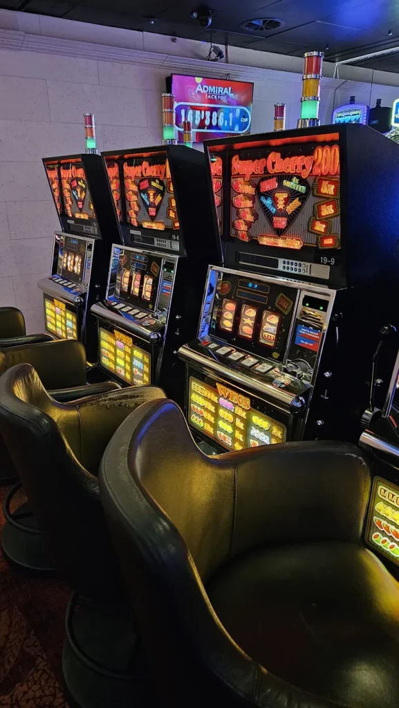 Spielautomaten im Casinò ADMIRAL Mendrisio