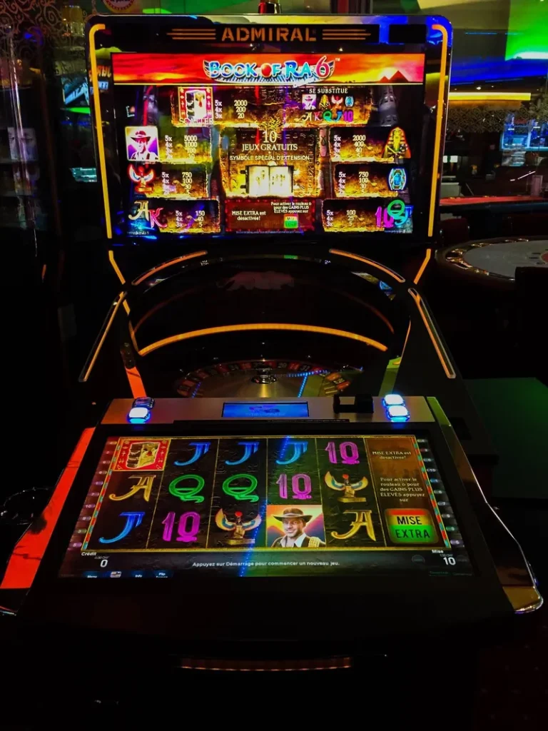 Admiral-Spielautomat im Casino Barrière Courrendlin