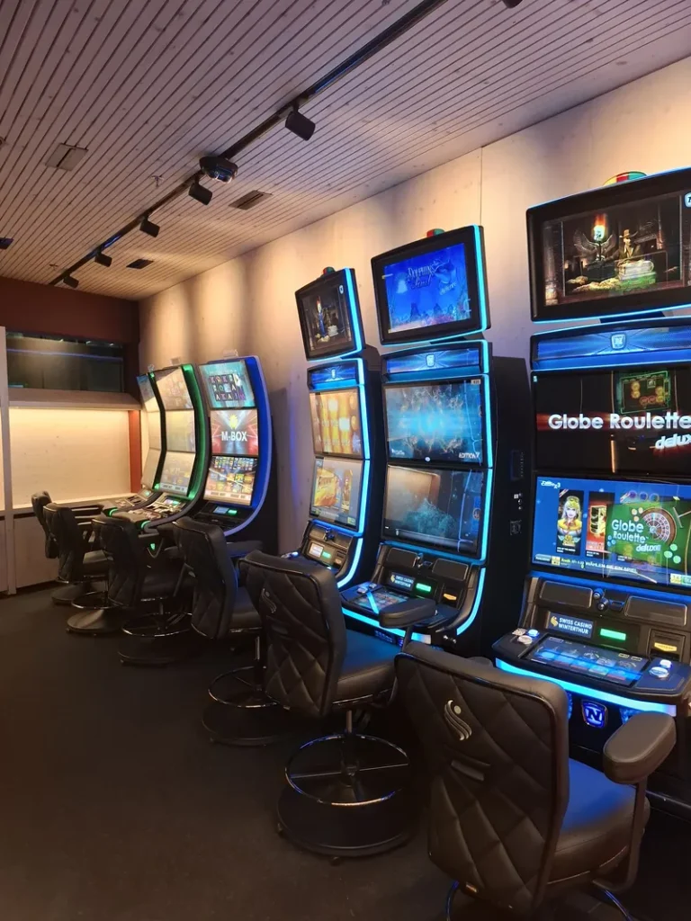 Spielautomaten im Swiss Casino Winterthur